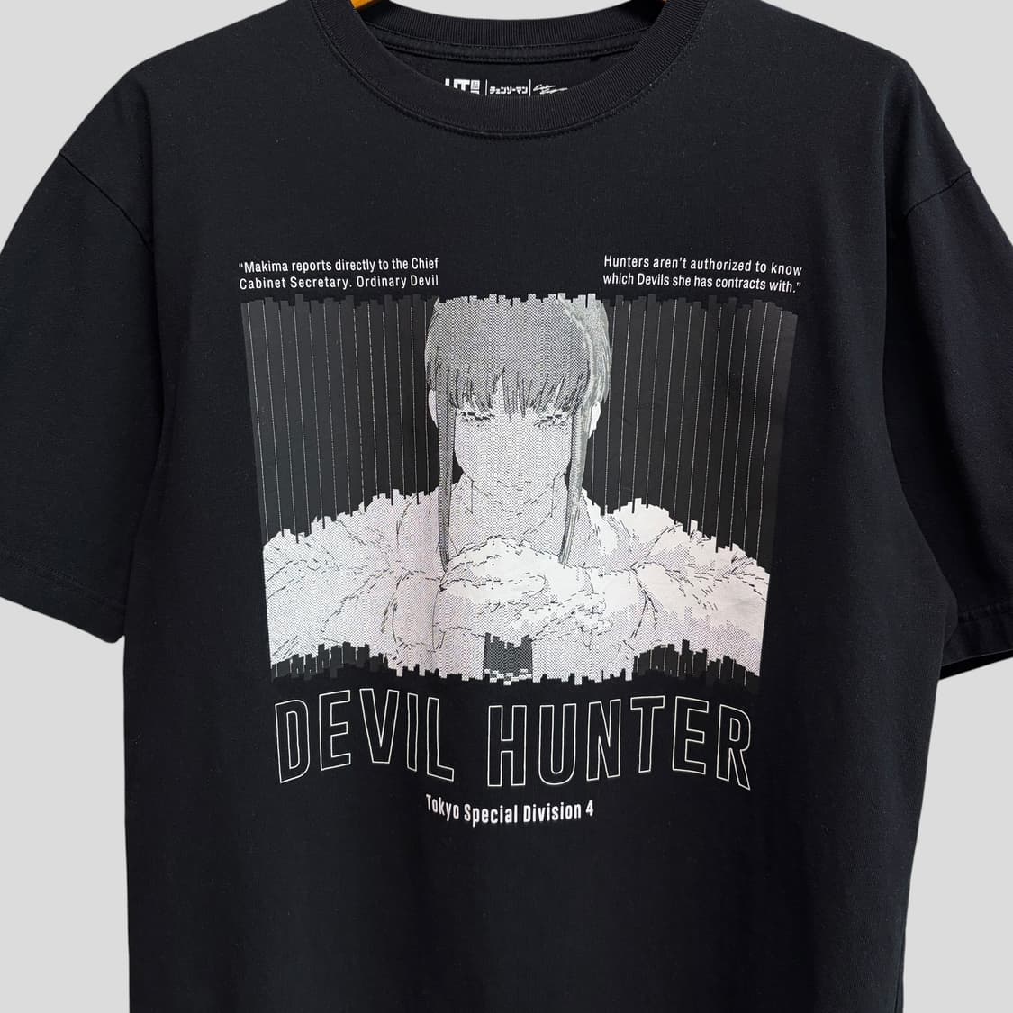 (M)유니클로UT 체인소맨 x 카와무라 코스케 반팔티셔츠 상품이미지2