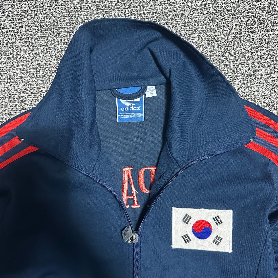 (90) 아디다스 삼선 패치 유로파 트랙탑 져지 상품이미지2
