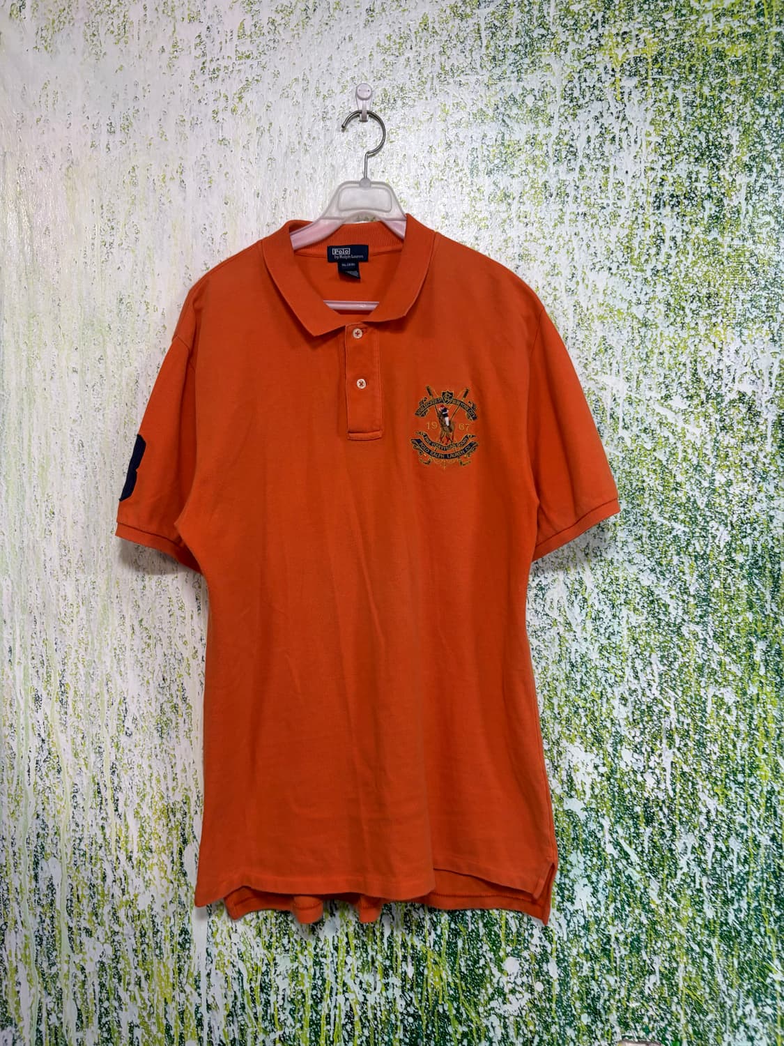 폴로 빅포니 치프키프 오렌지 반팔 카라 티셔츠 여성 XL 상품이미지6