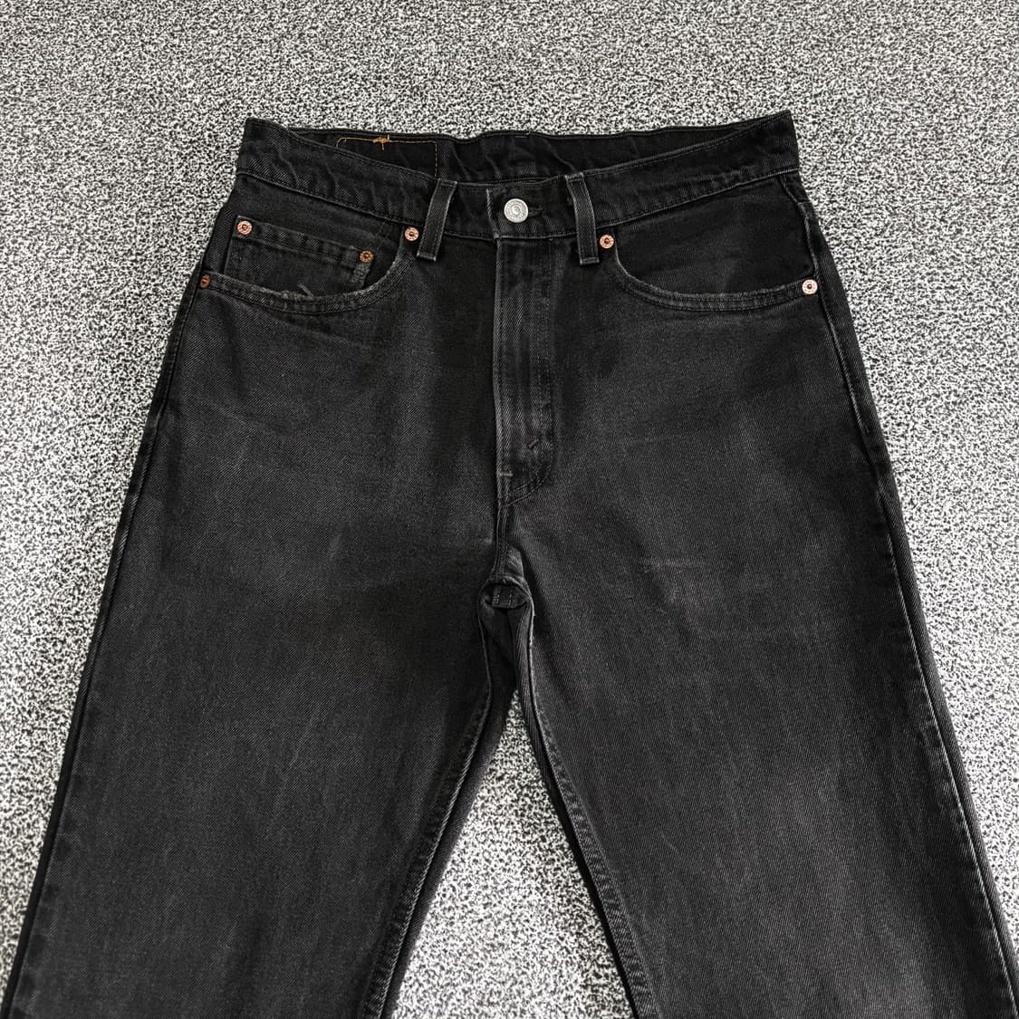 90s 빈티지 리바이스 517 블랙 허리40cm 상품이미지3