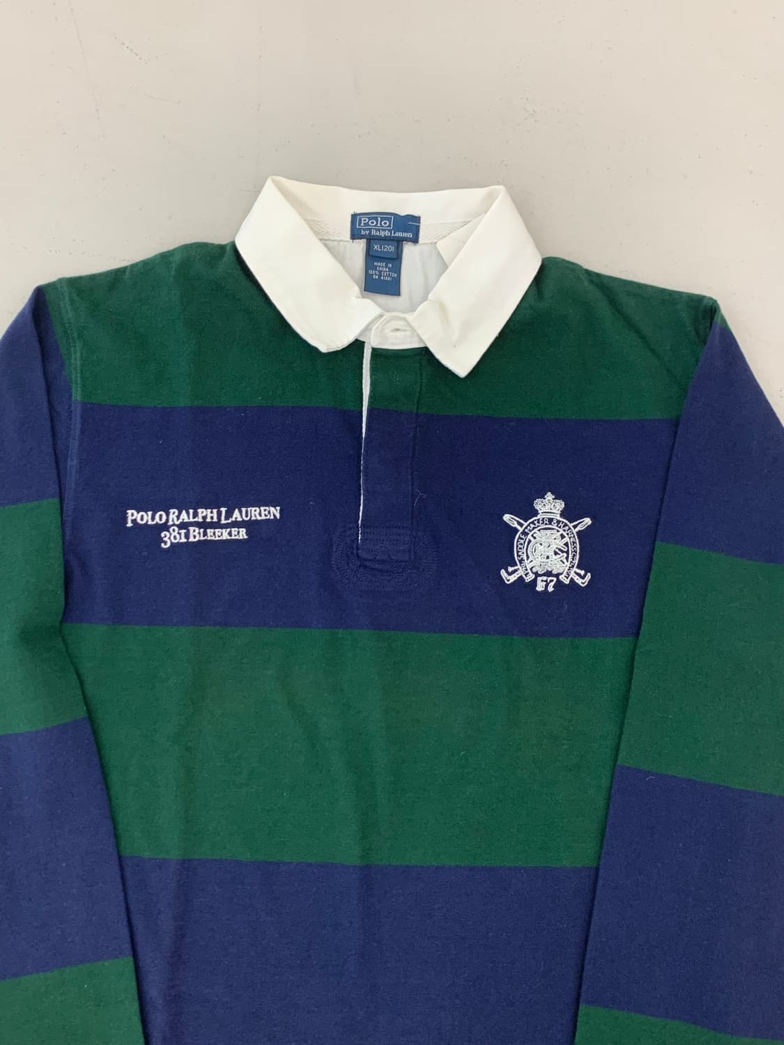 폴로 랄프로렌 보이즈 긴팔 럭비티 XL(20) 상품이미지4