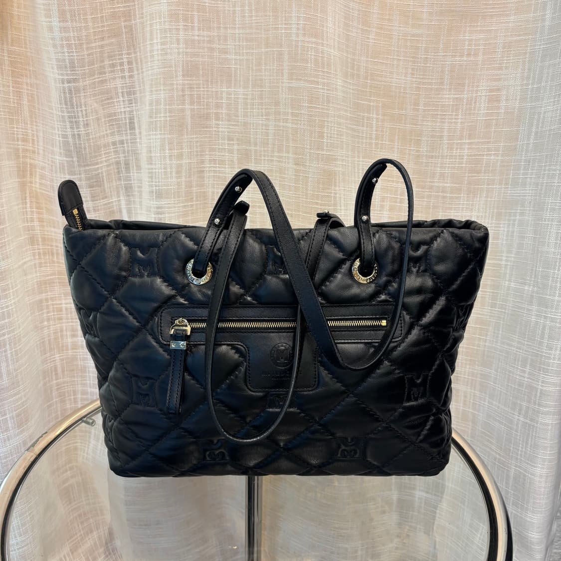 정품 메트로시티 퀄팅 숄더백     상품이미지3