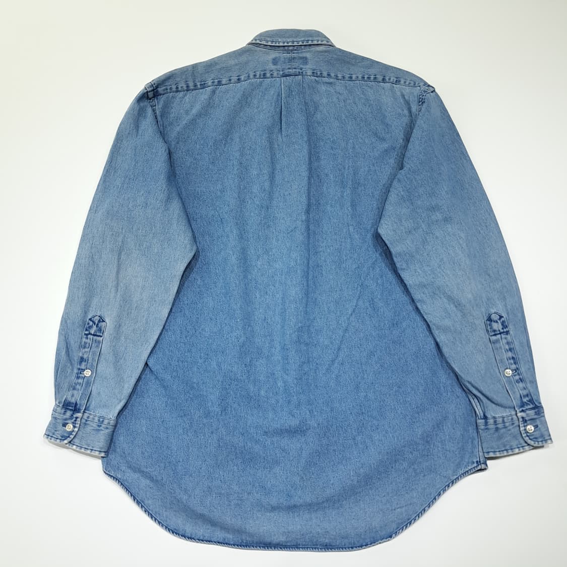 CL893 M 폴로 90s 레드포니 클래식 데님셔츠 남방 상품이미지6