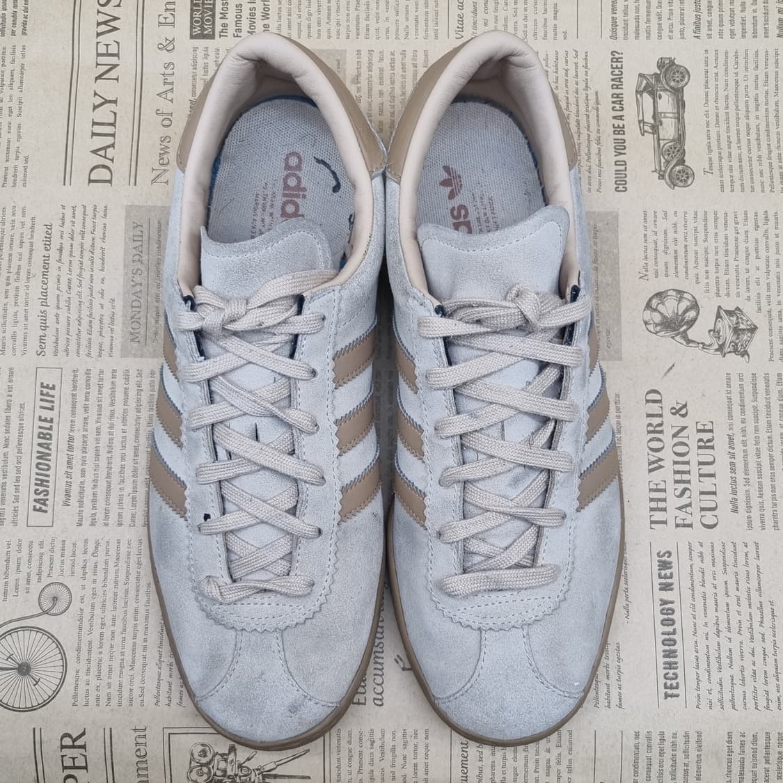 아디다스 슈타트 스웨이드 스니커즈270 상품이미지2