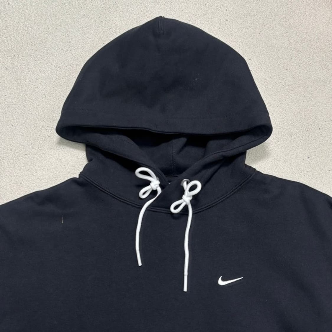 NIKE NRG 솔로 스우시 기모 후드티 블랙 S 상품이미지5