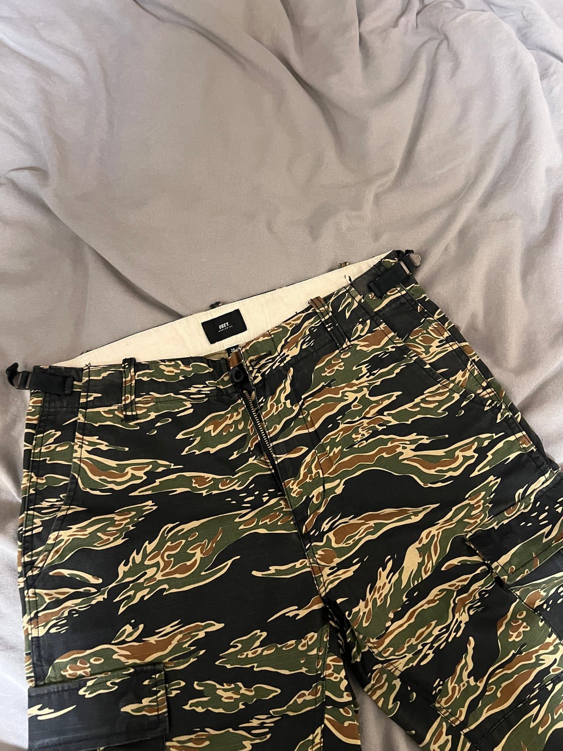 오베이 obey 타이거 카모 카고바지 28 상품이미지4