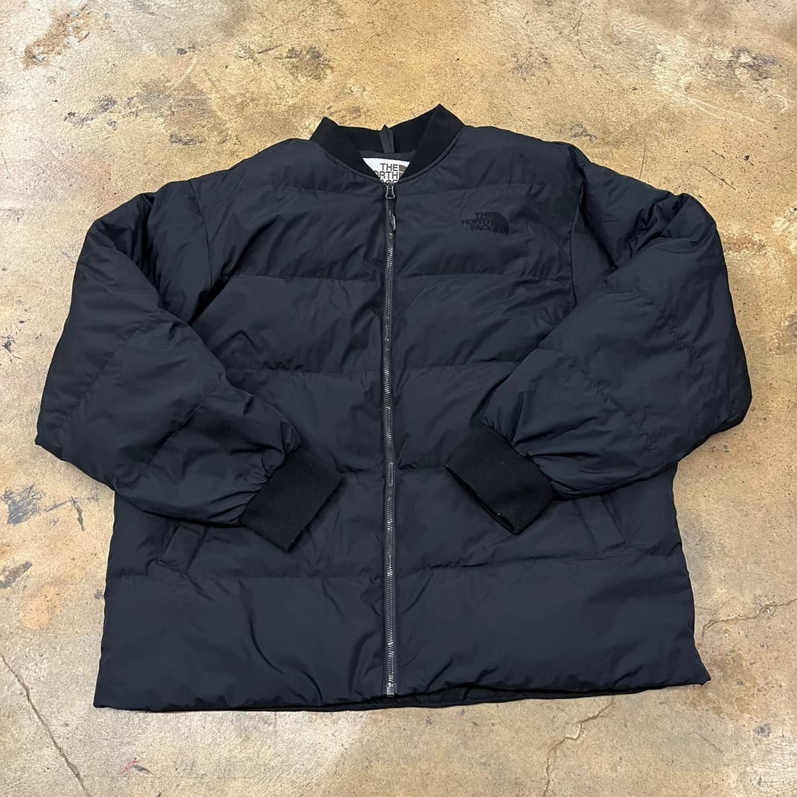 [정품/2XL] 노스페이스 블랙 MA-1 패딩 점퍼 b17 상품이미지2