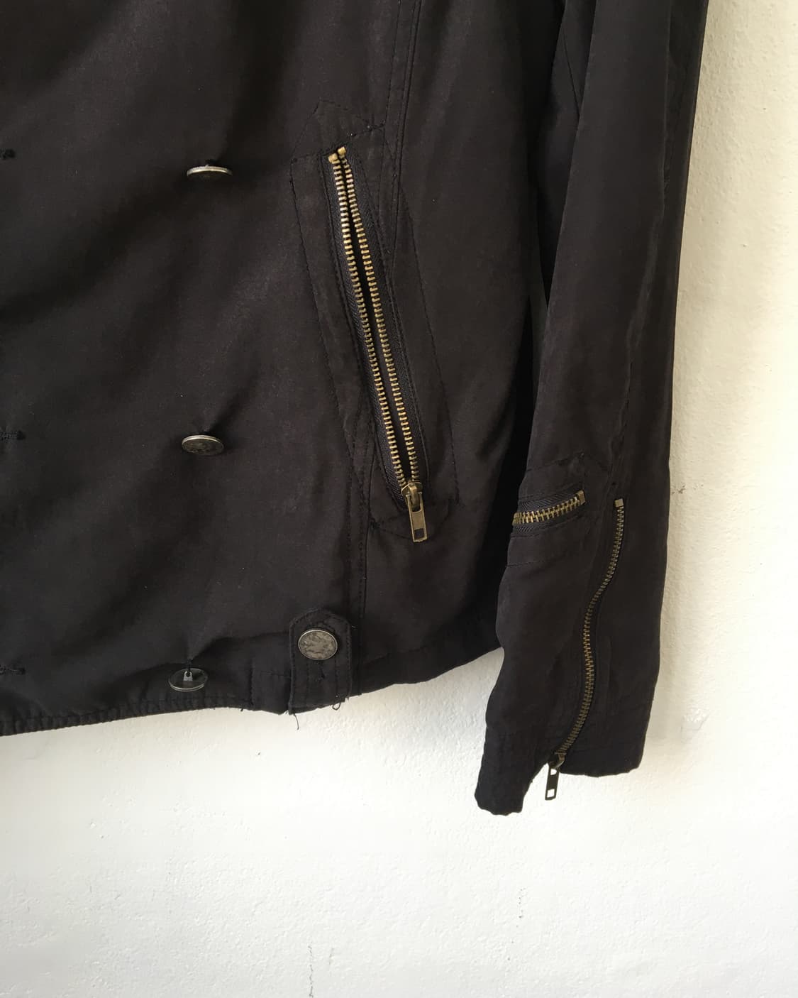 Double button rider jacket 상품이미지4