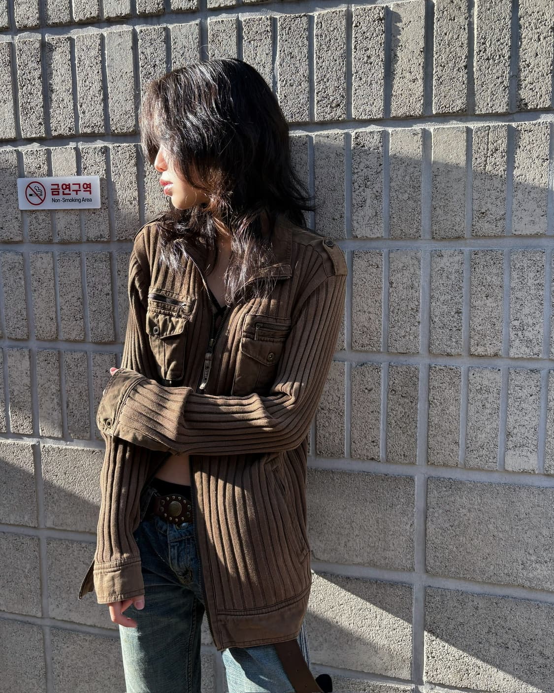 코튼 코듀로이 셔츠 집업 상품이미지1