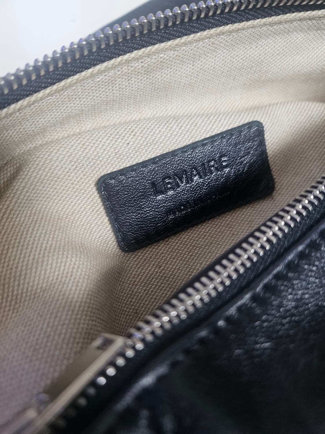 르메르 크로아상 나파 라지 블랙 상품이미지2