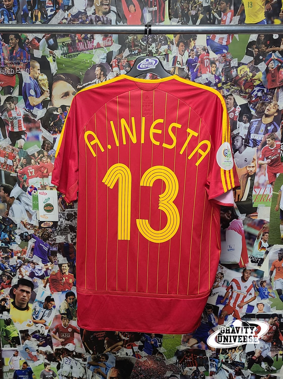 스페인 06-07 이니에스타 유니폼 상품이미지1