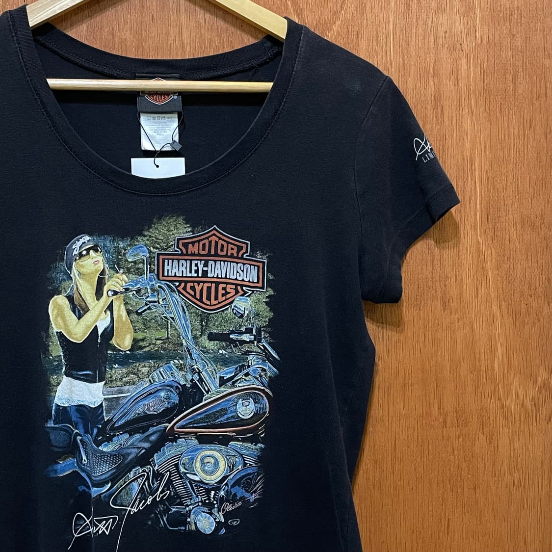 (L) Harley Davidson 할리 프린팅 반팔   상품이미지2