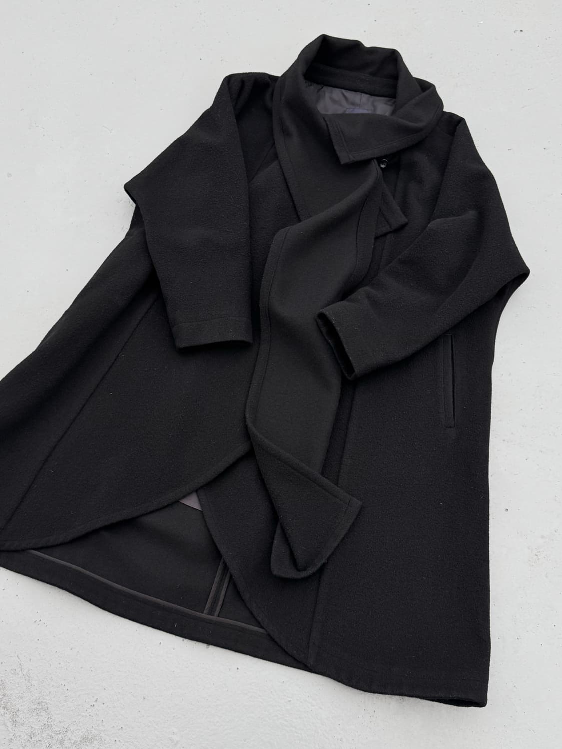 LIMI feu Wool Stole Coat 상품이미지1