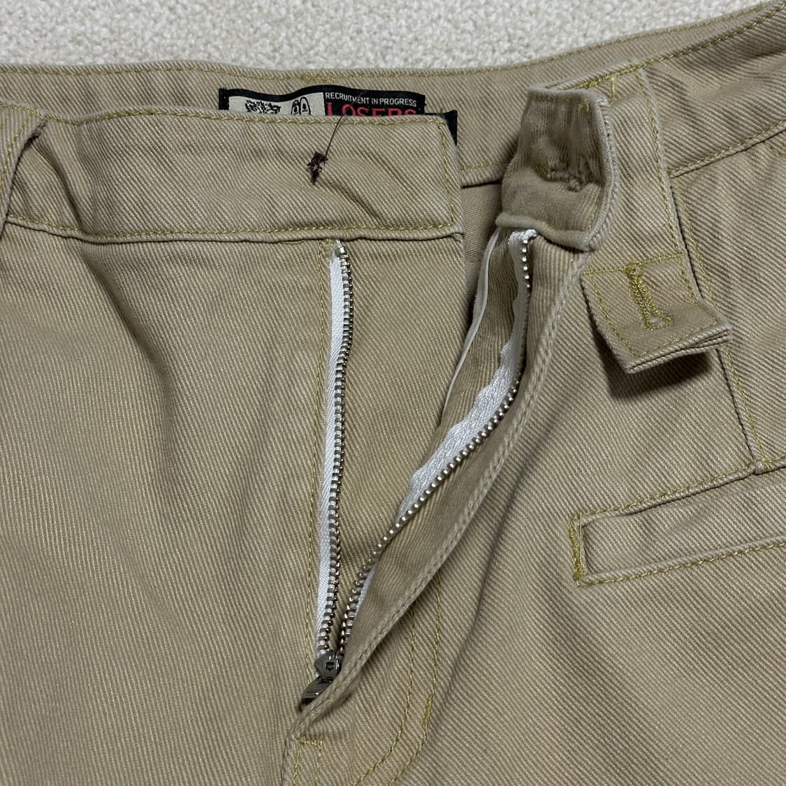 루저스클럽 멀티 카고포켓 와이드 면팬츠 상품이미지6