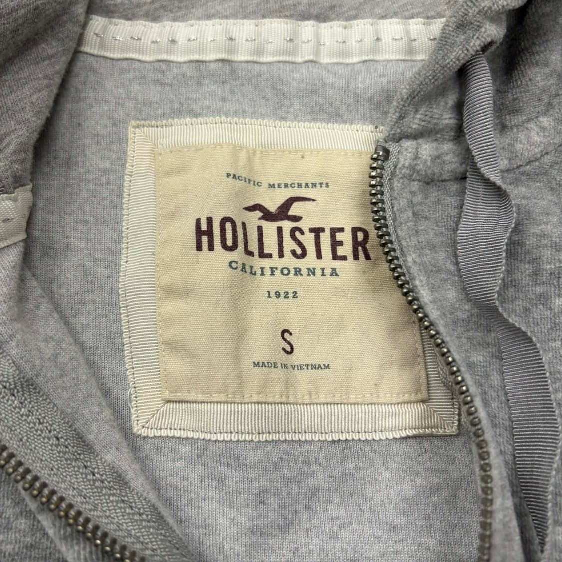 홀리스터 y2k 여리핏 벨루어 벨벳 후드집업 희귀져지(S) 상품이미지5