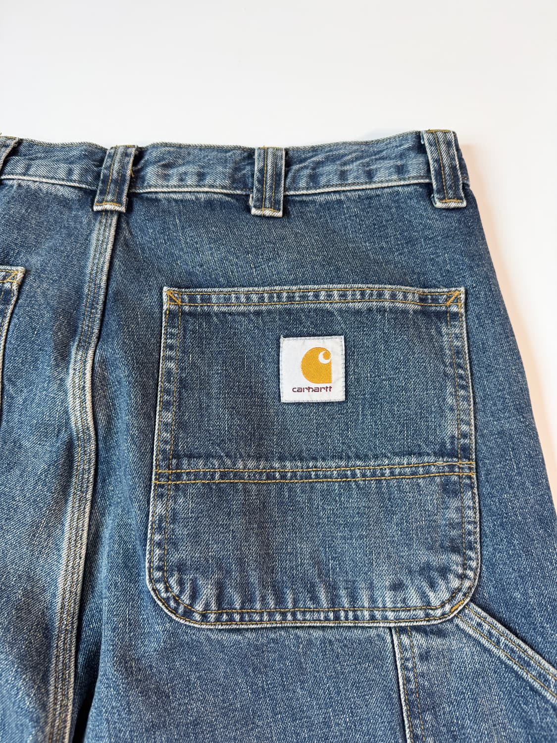 [새상품] 칼하트윕 og 더블니 데님 팬츠 L 상품이미지4