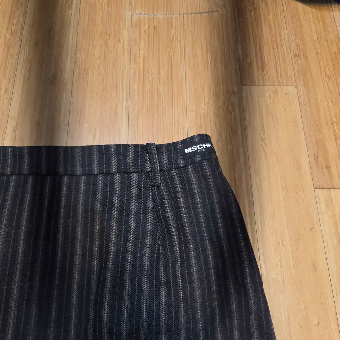 미스치프 스트라이프 베스트 & 스커트 셋업 (M) 상품이미지8