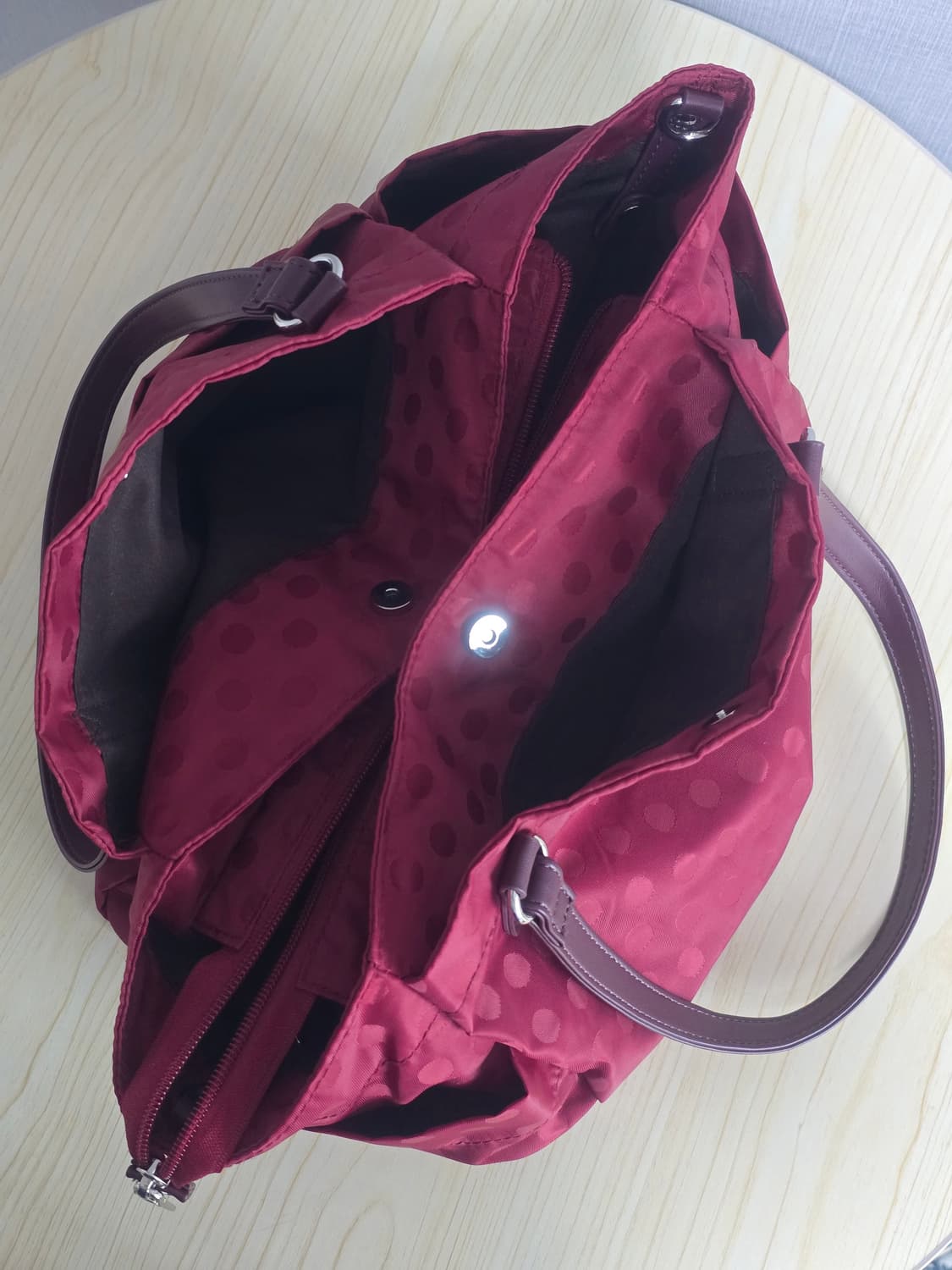 Y'saccs by yohji yamamoto 땡땡이 토트백 상품이미지6