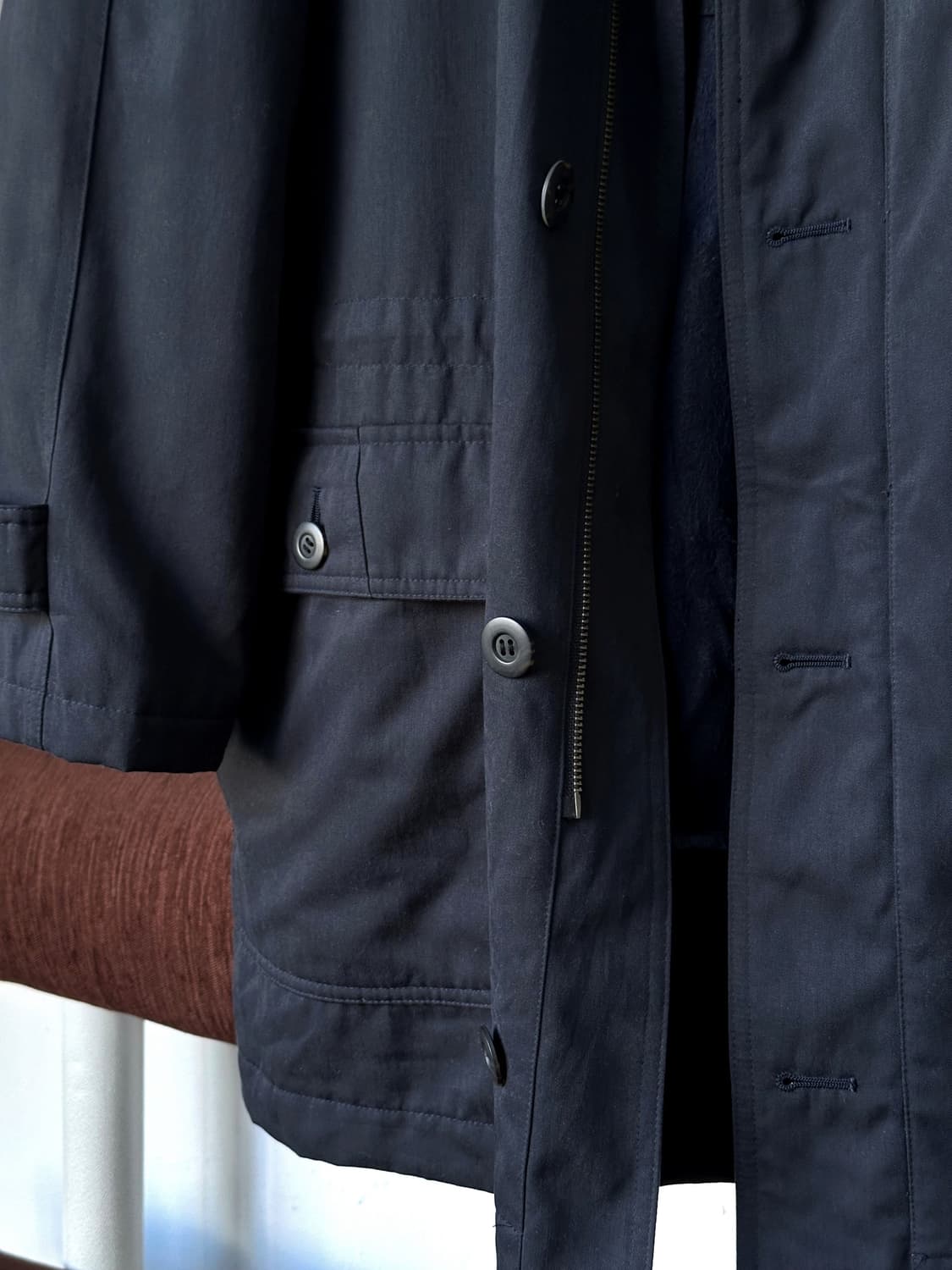 Soft fabric 2way linner mil coat 상품이미지3