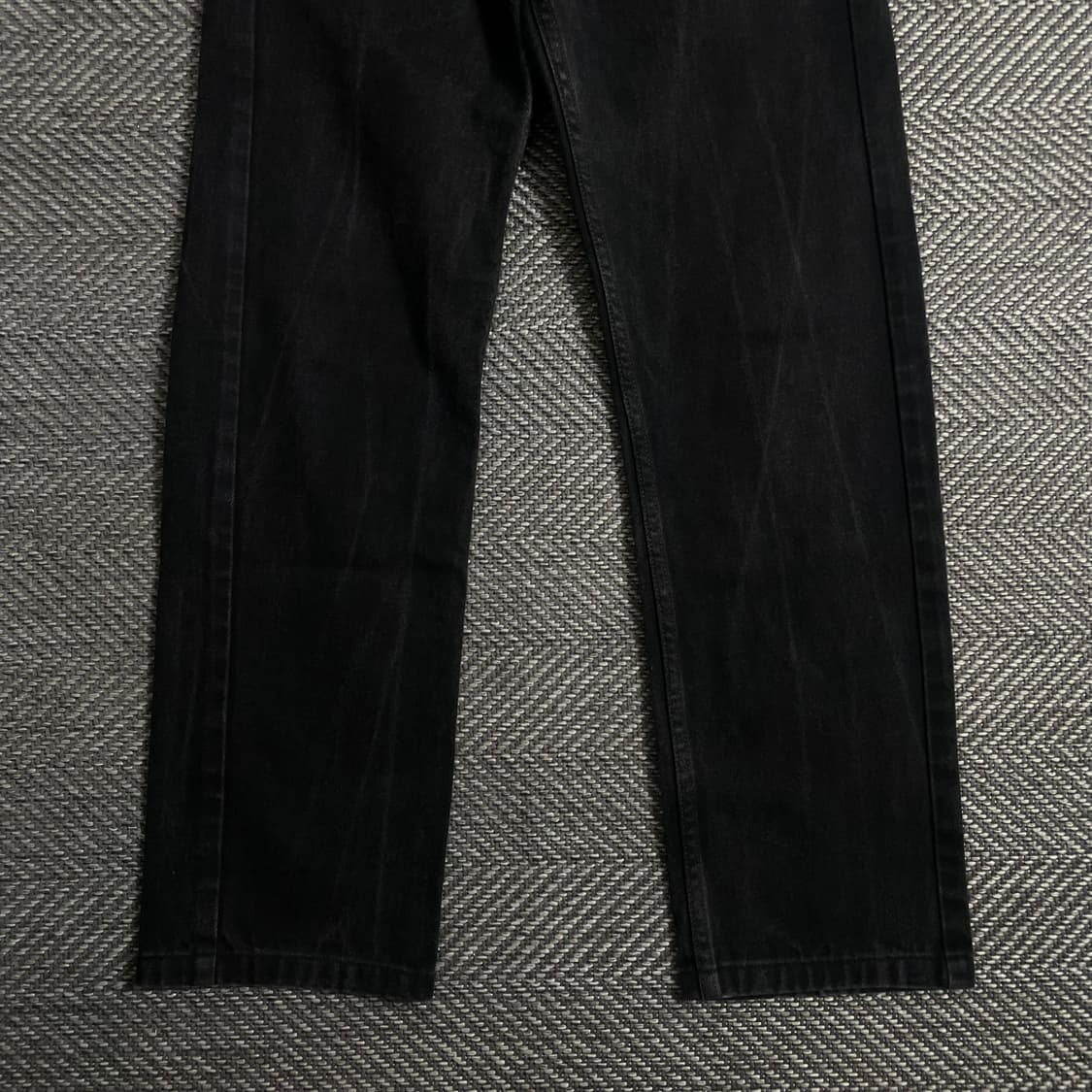 리바이스 505 블랙 데님 레귤러 팬츠o 2975 상품이미지4