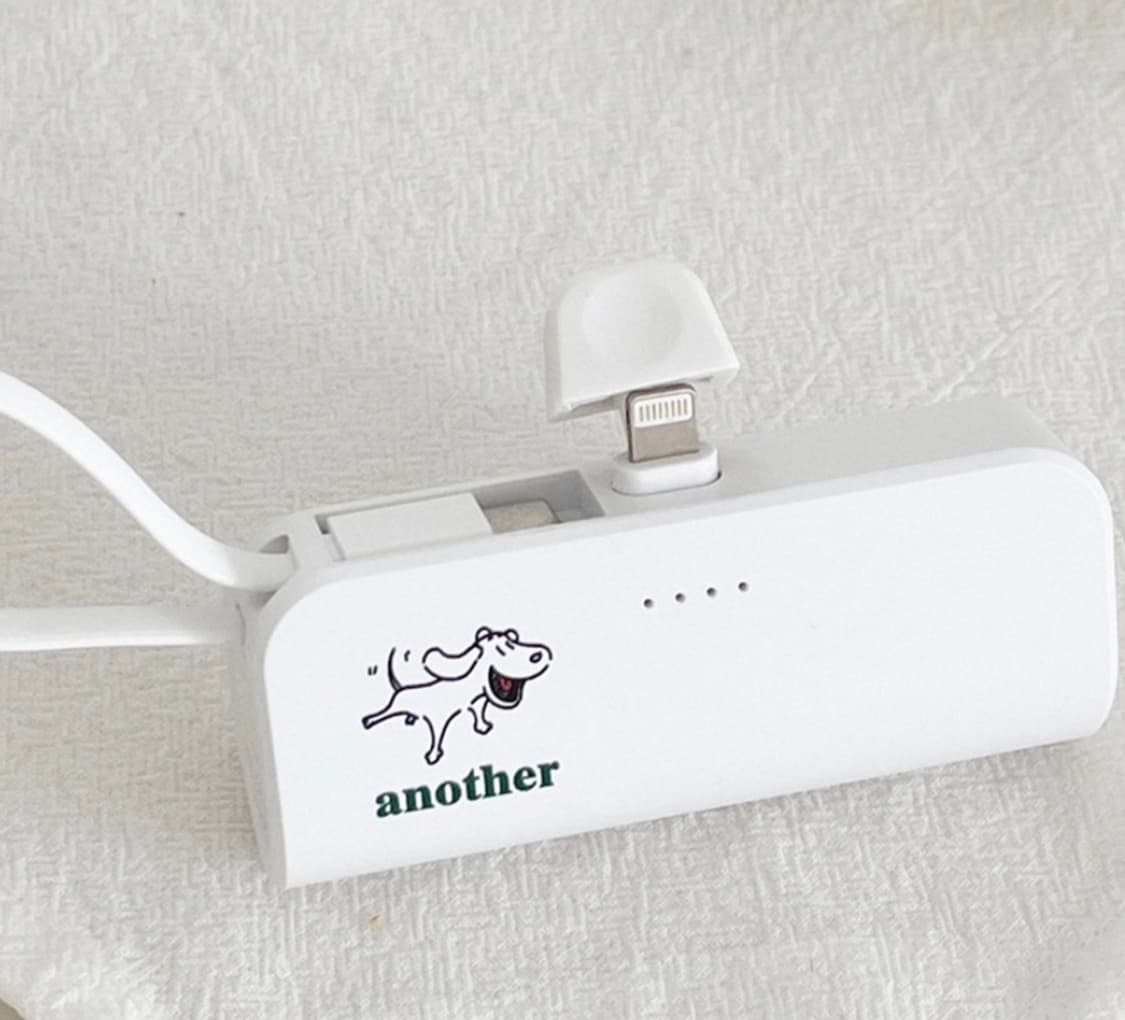 일체형 보조배터리(유기견 후원) 상품이미지2