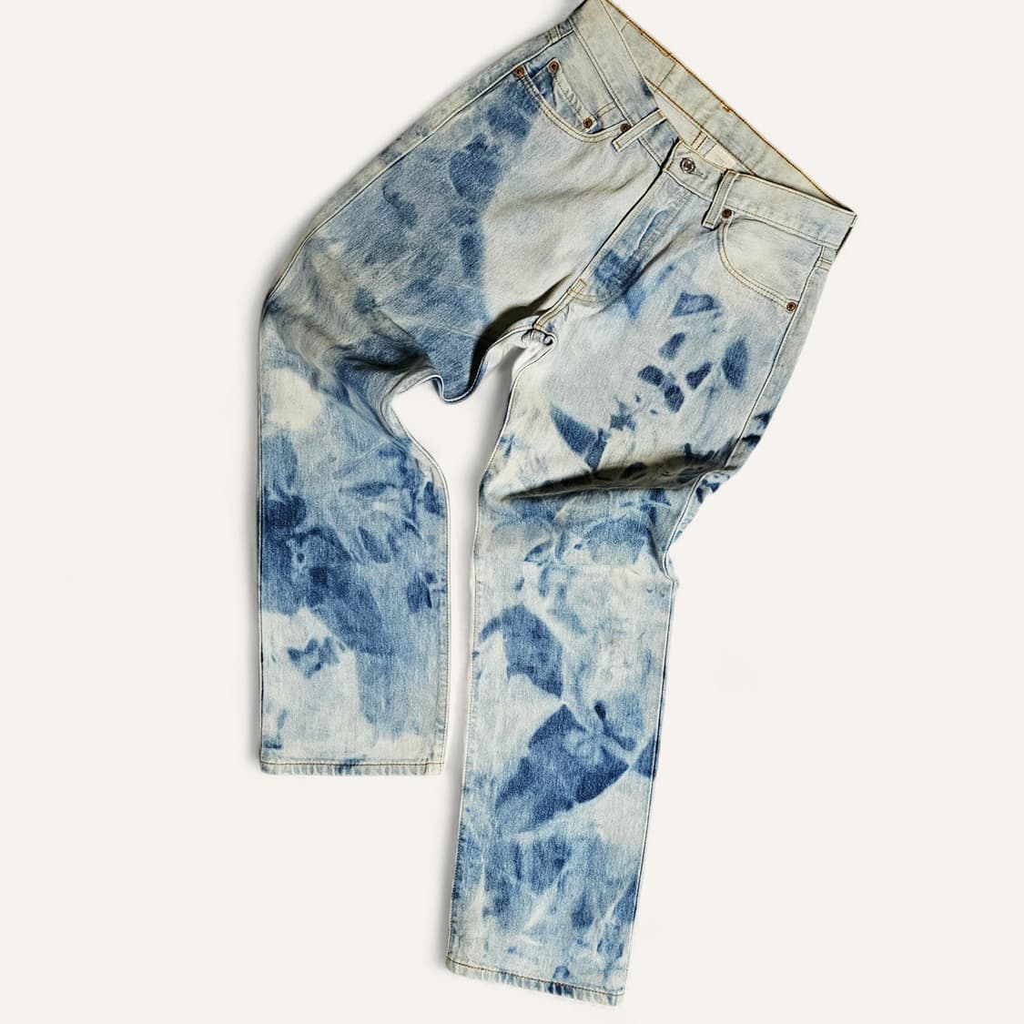 [30][리바이스]90's 501®오리지널스트레이트 타이다이 워시드 데님 상품이미지1