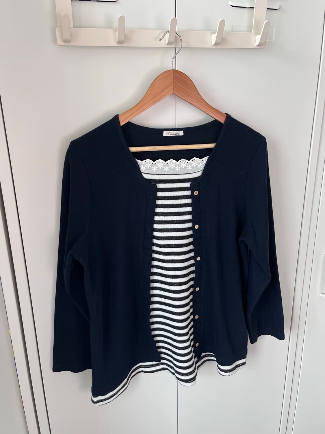 Lemiore 바선생 레이어드 롱 슬리브 상품이미지7