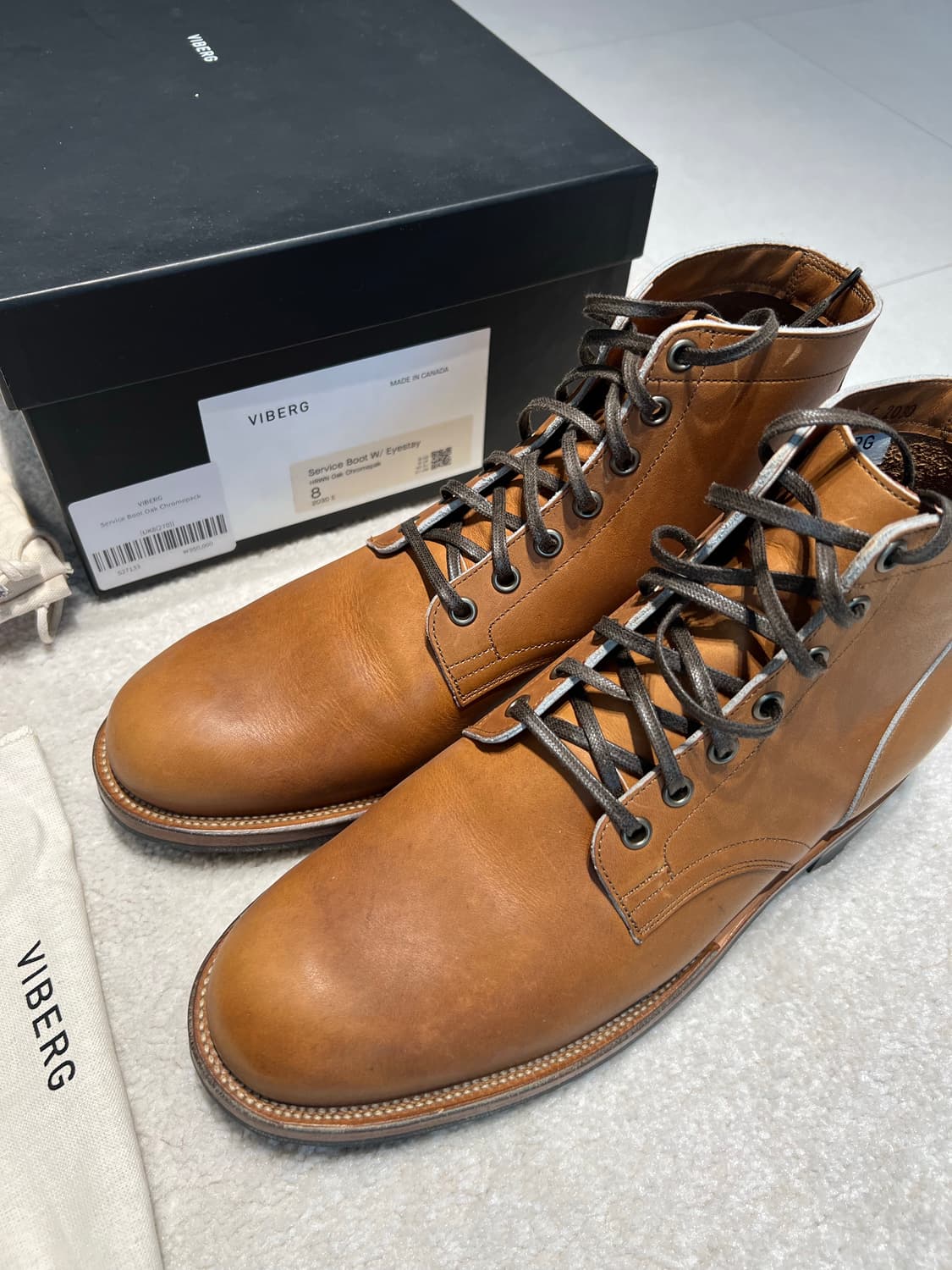 바이버그 viberg 서비스 부츠 상품이미지1