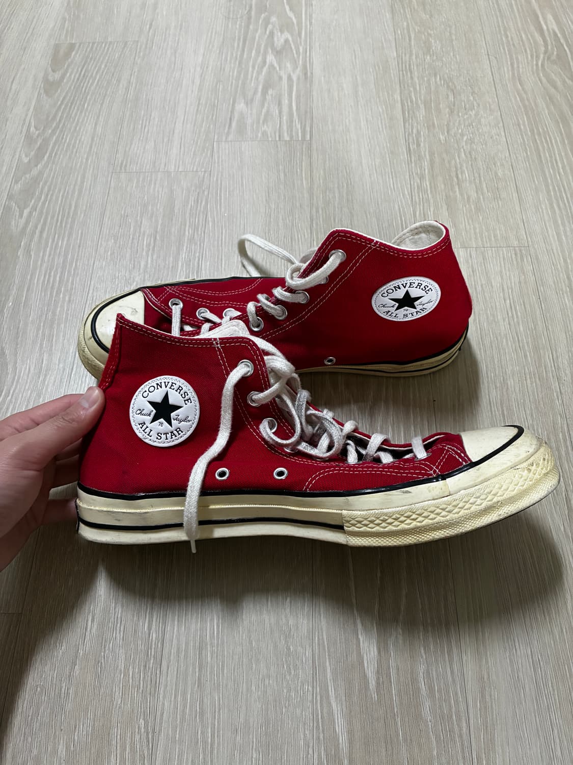 컨버스 척테일러 70s 하이 레드 290mm 상품이미지1