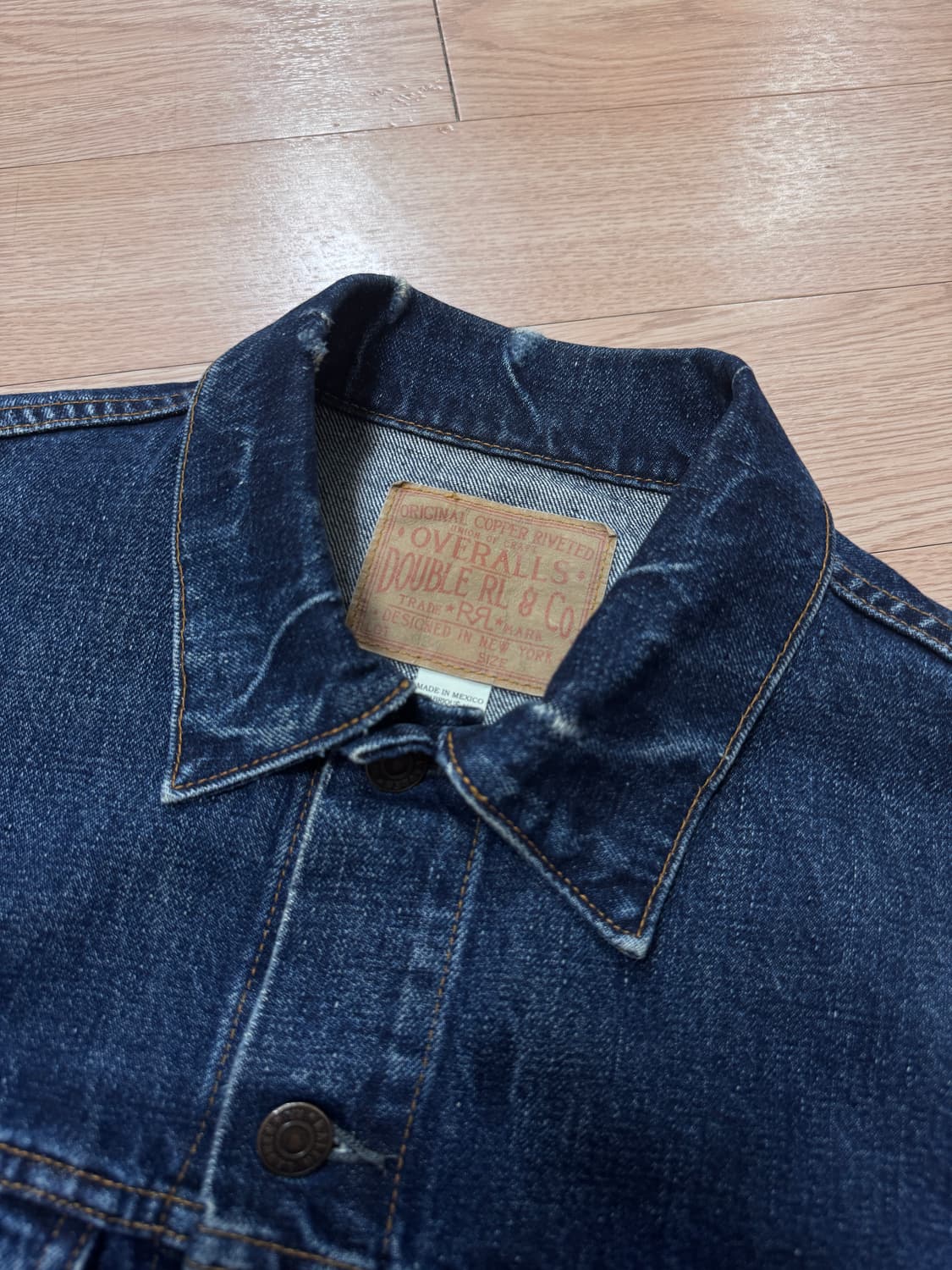 RRL 더블알엘 3세대 데님 트러커 자켓 S 상품이미지2