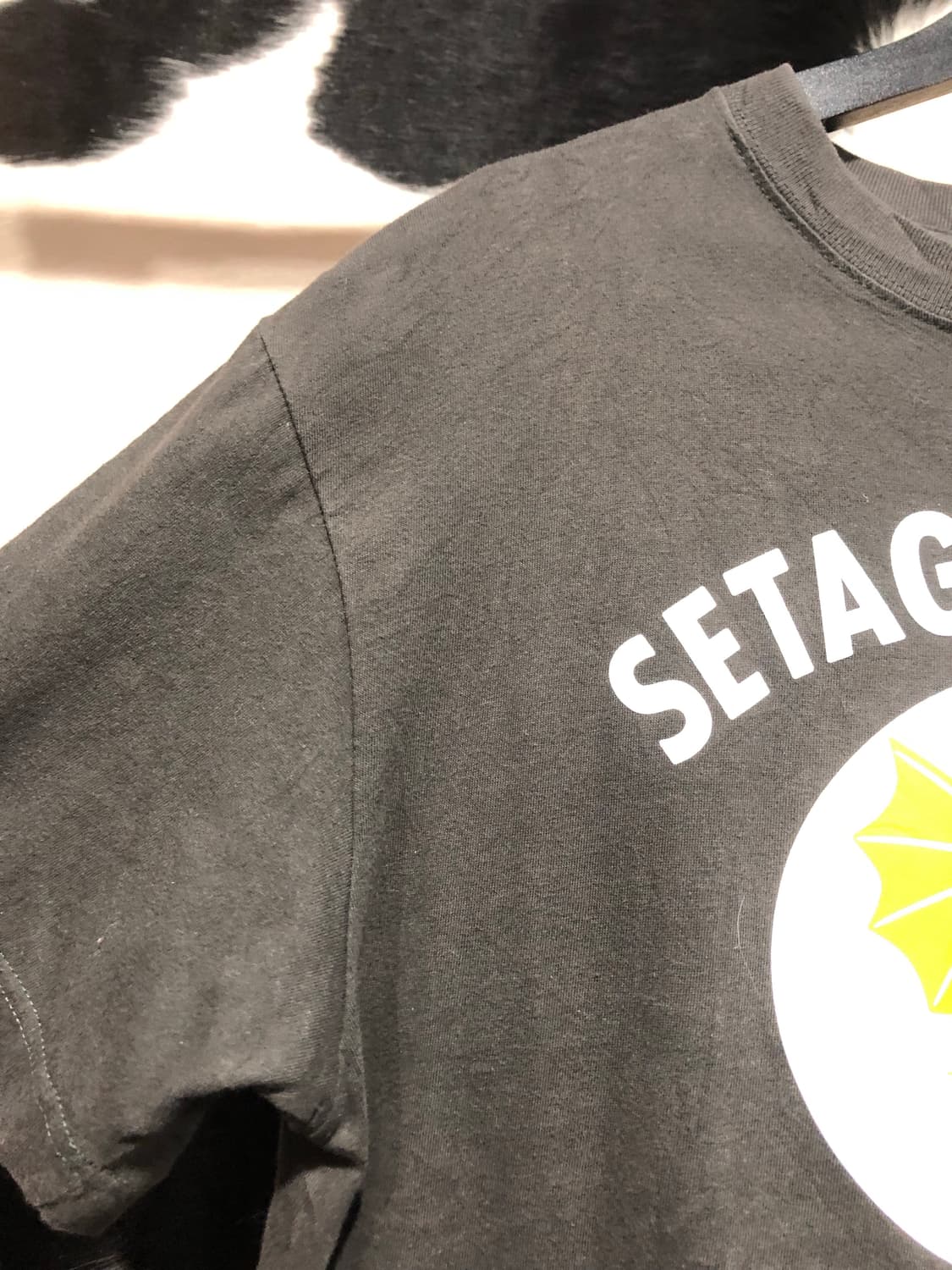 SETAGAYA BASE 차콜 컬러 반팔 상품이미지4