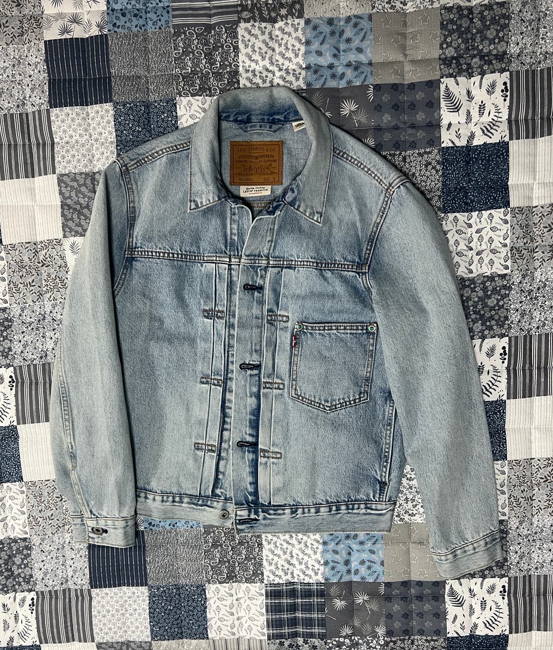 리바이스 타입1 터키석리벳 트러커자켓 A3174027 상품이미지1