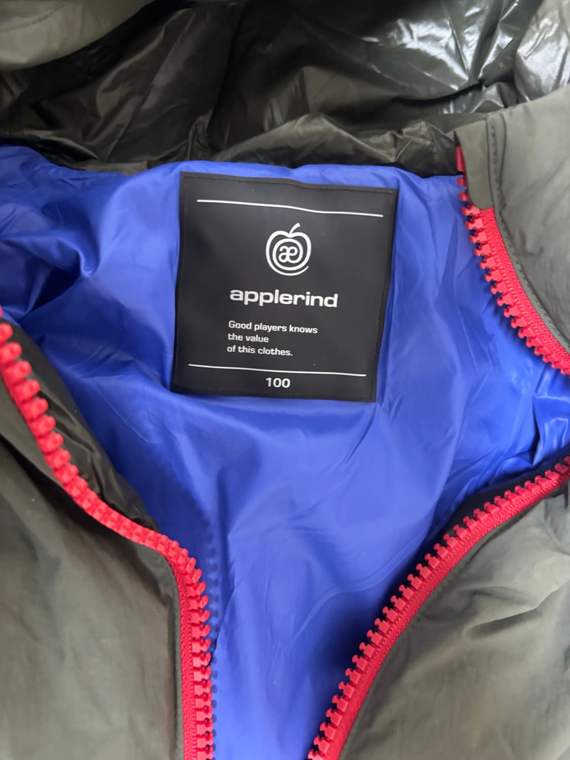 애플라인드 카키 2way 패딩 상품이미지4