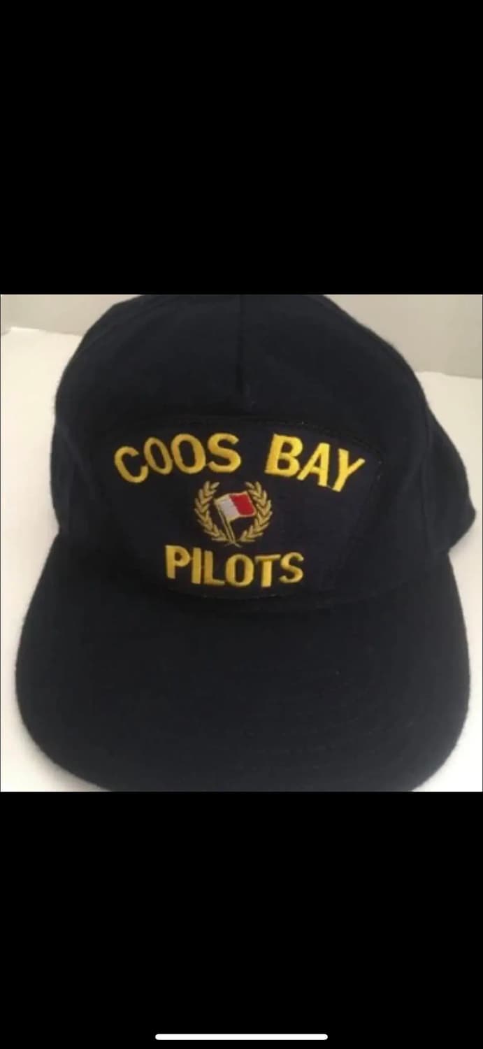 빈티지 쿱스 베이 해군모자 네이비 상품이미지1