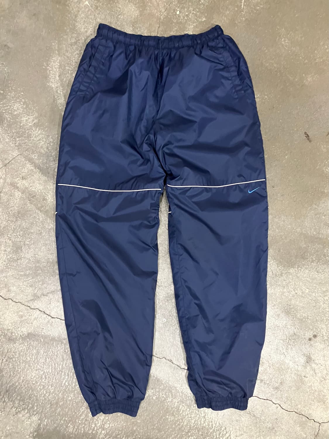 N224 나이키 로고 누빔 팬츠 빈티지 상품이미지1