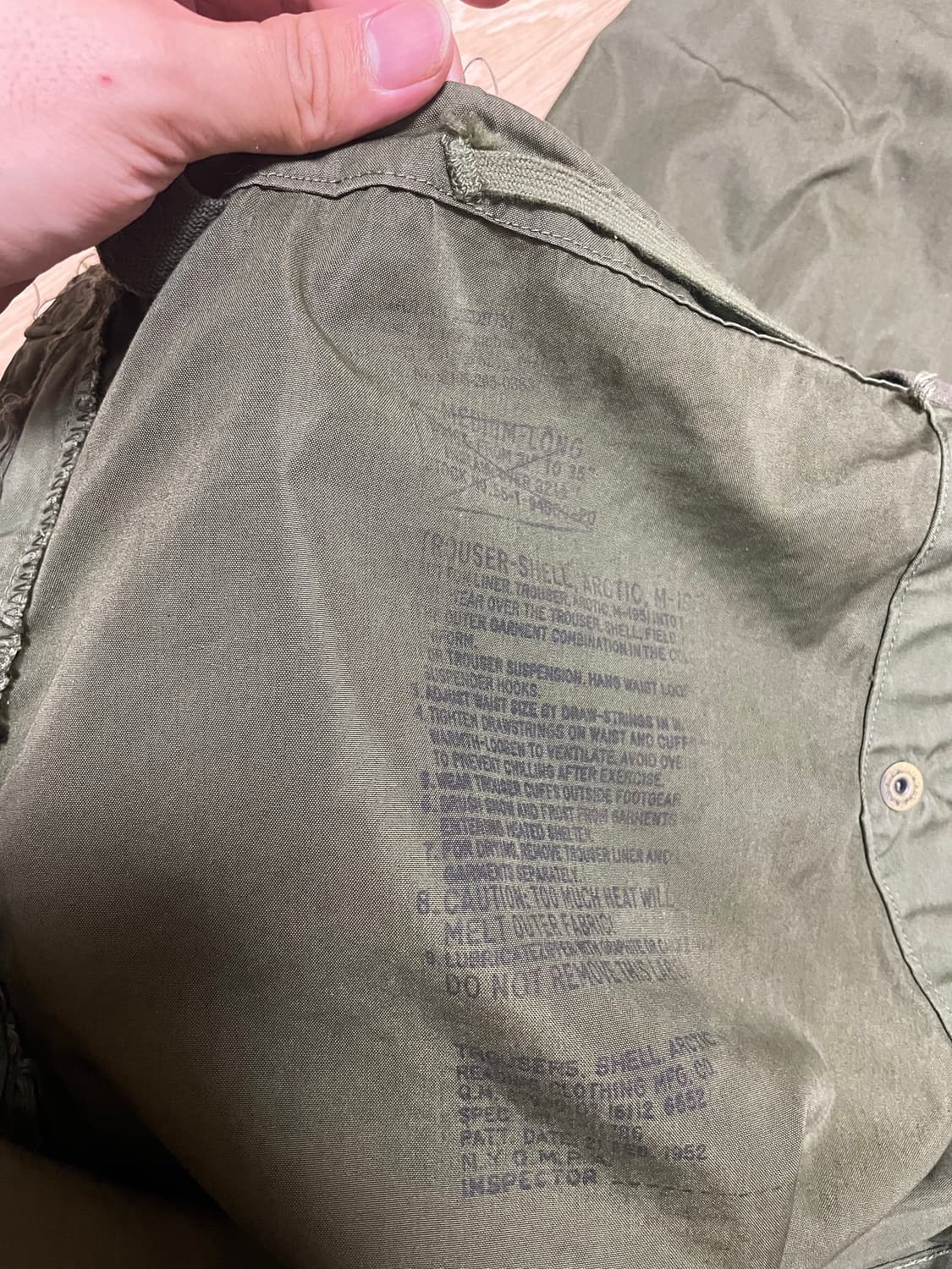 L/R 오리지널 60s M-51 쉘팬츠 상품이미지4