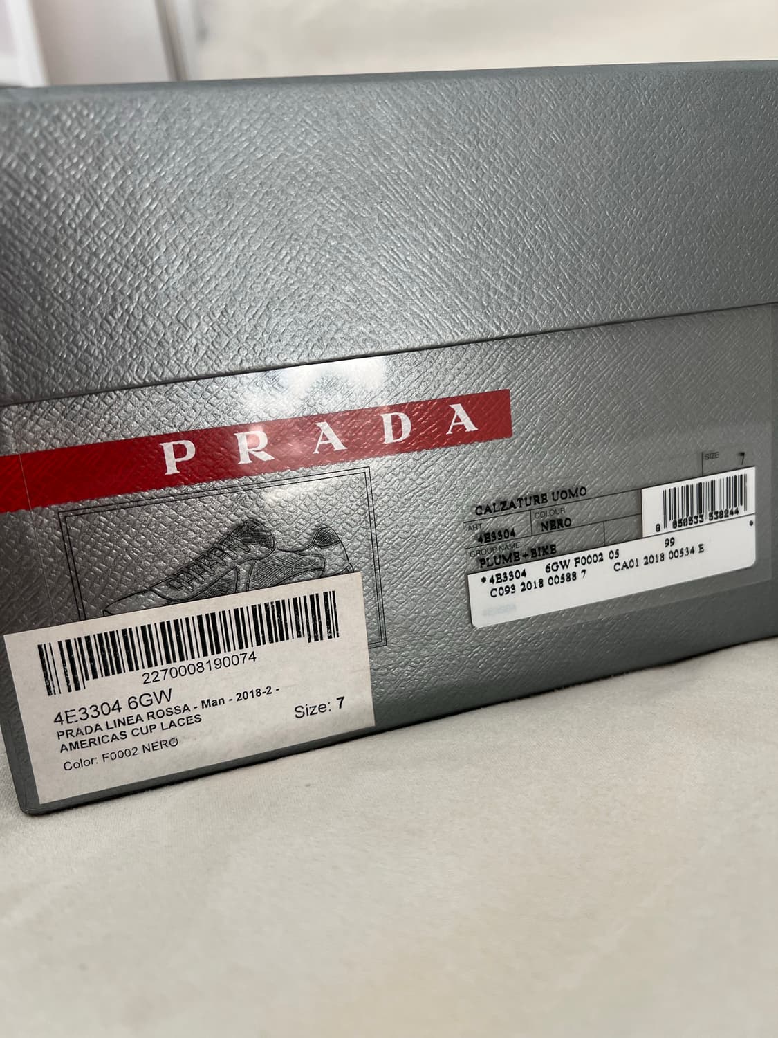 프라다 아메리카컵 UK7 상품이미지7