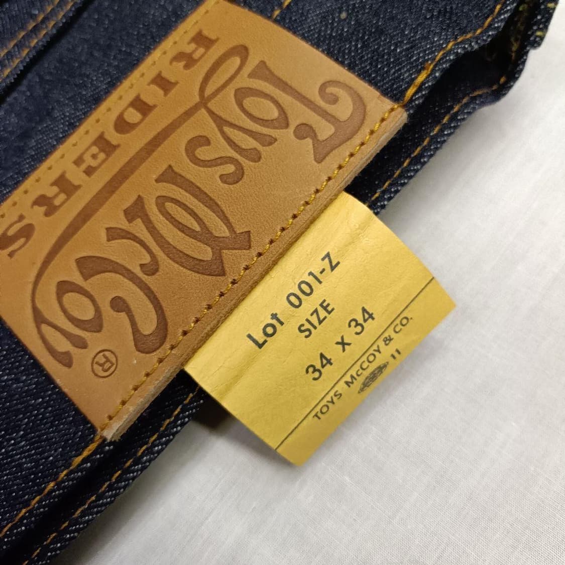 (w34) 토이즈맥코이 lot.001z 데님팬츠 상품이미지10