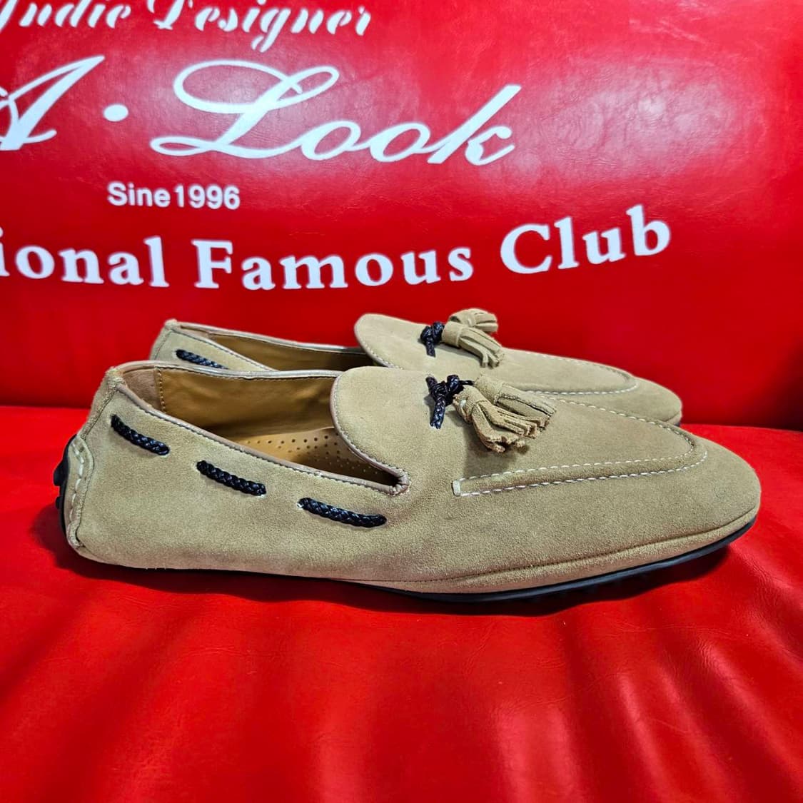 (새상품) 자라(ZARA) 스웨이드 테슬 드라이빙 로퍼 상품이미지3