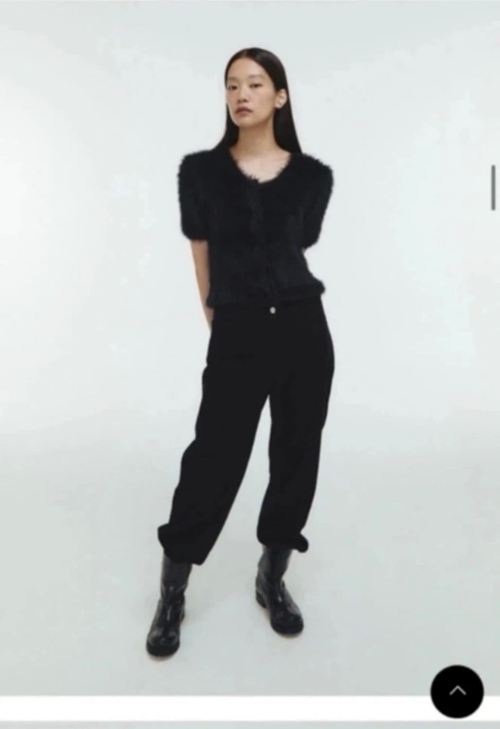 GBH 밍크 털 가디건 상품이미지3