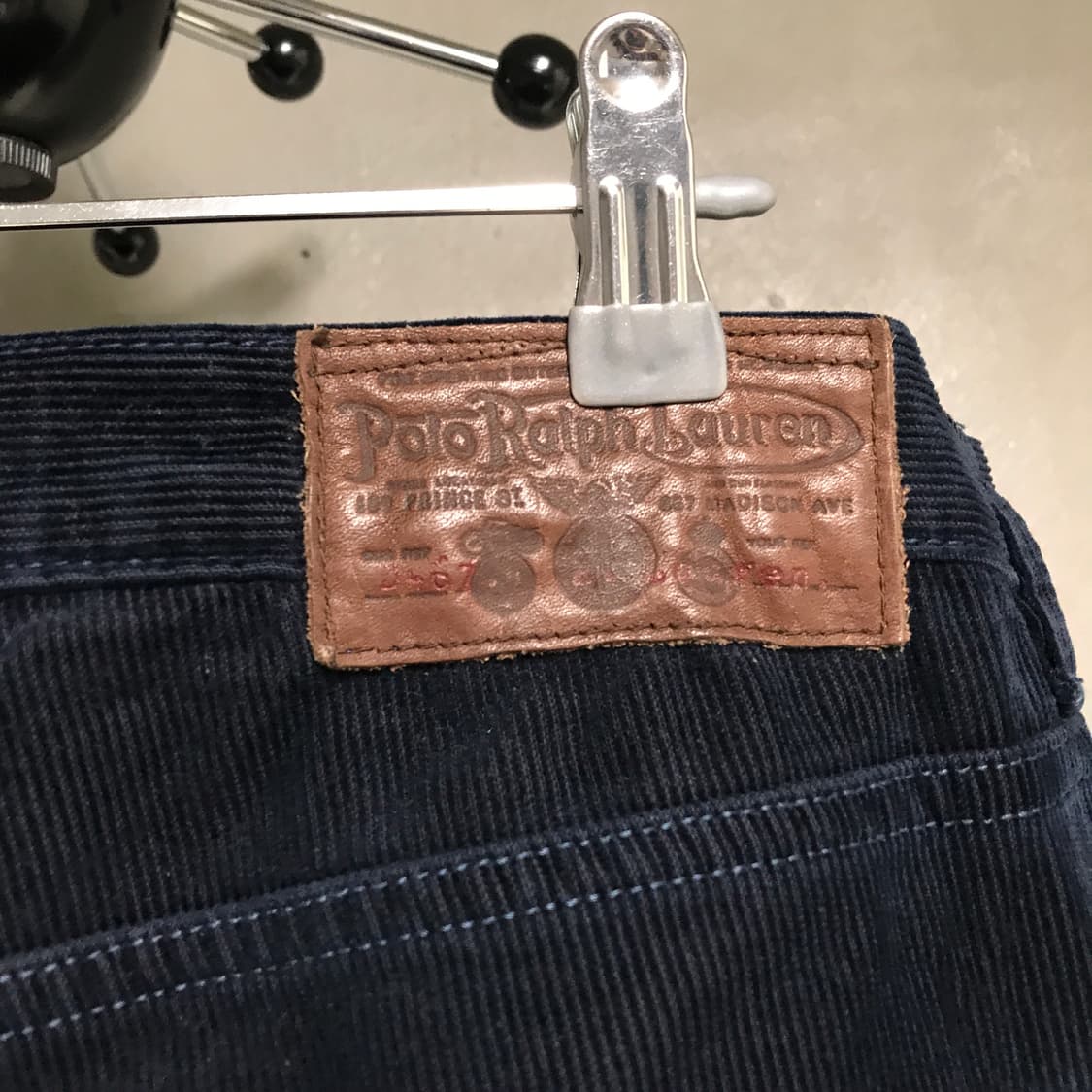 폴로 랄프로렌 코듀로이 팬츠 네이비 36 상품이미지4