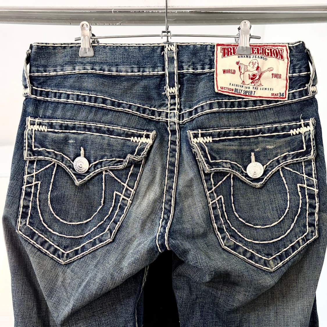 트루릴리전 월드투어 부츠컷 데님 팬츠 상품이미지6