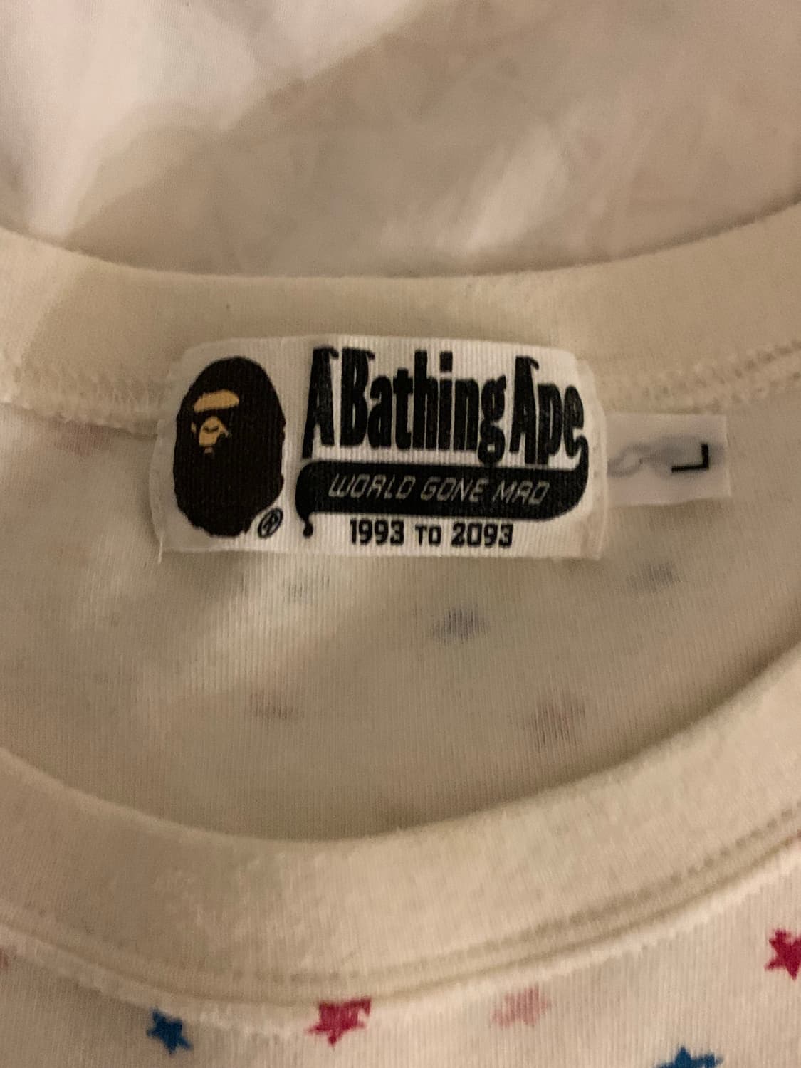 베이프 스타 반팔티L 상품이미지3