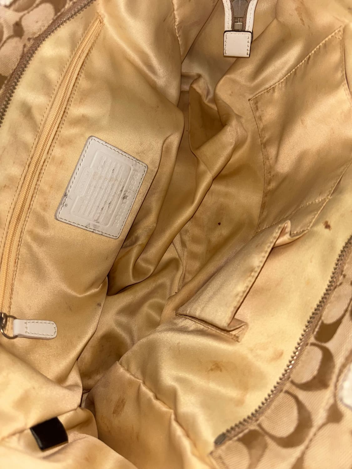 🚨연말세일🚨Coach ivory vintage bag 상품이미지5