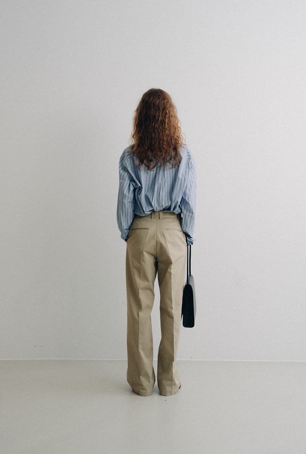 Smoothmood(스무드무드) 핀턱 와이드 코튼 팬츠 상품이미지3