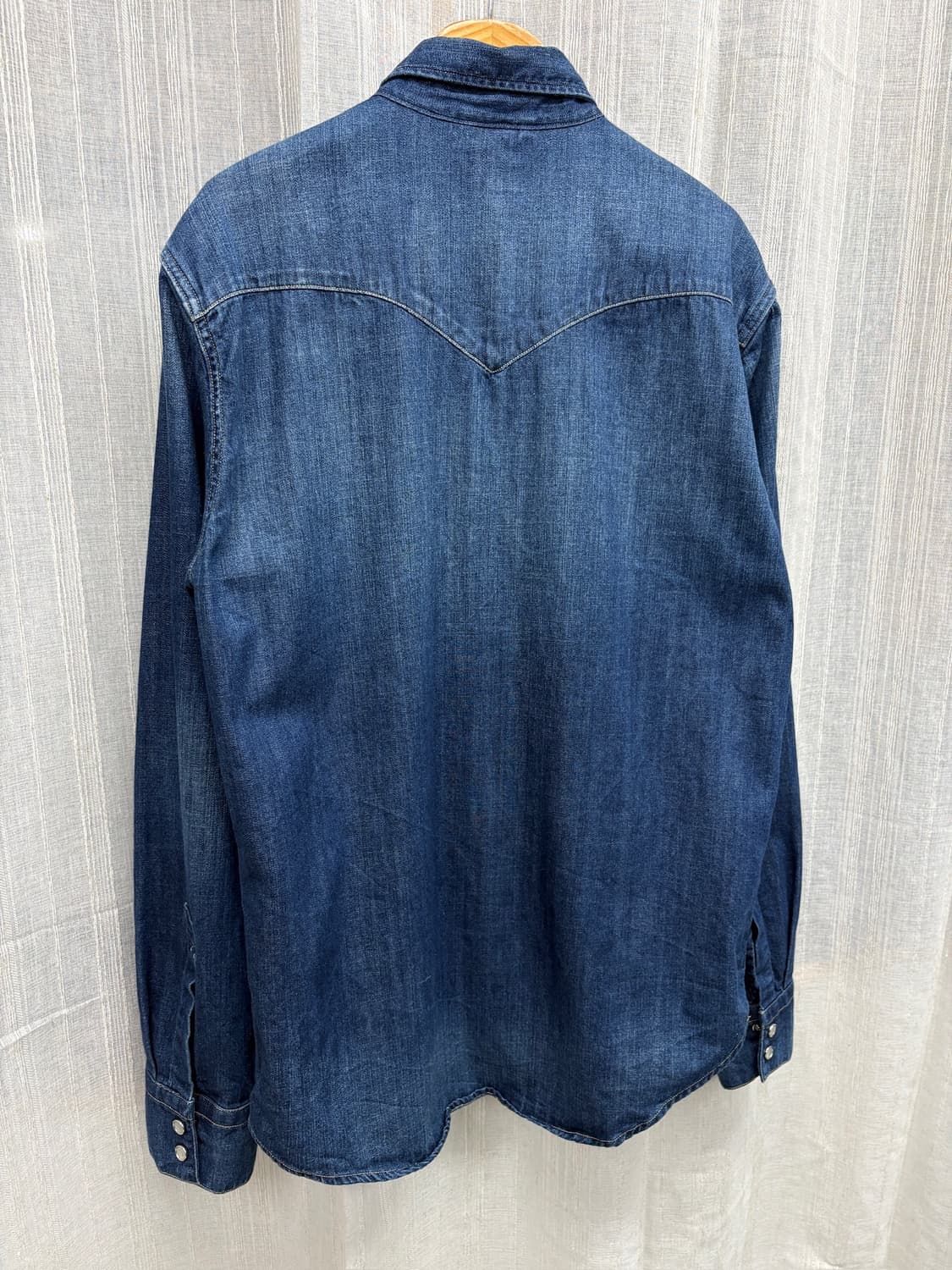 빈티지 리바이스 웨스턴 데님 셔츠 상품이미지7