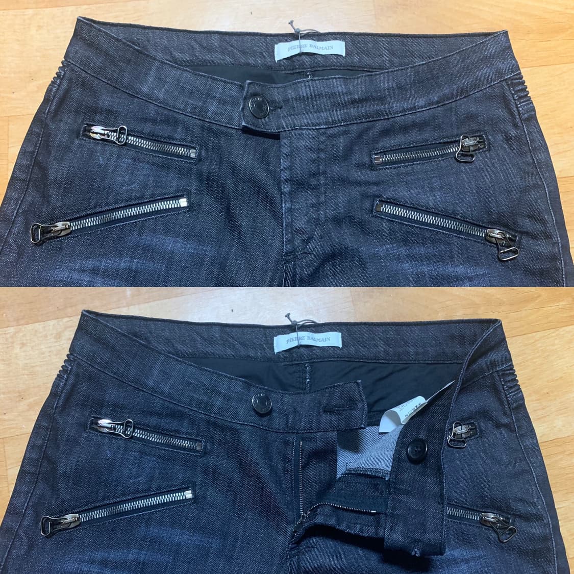 BALMAIN 피에르 발망 by 발망 데님 바이커 데님팬츠(28 사이즈) 상품이미지5