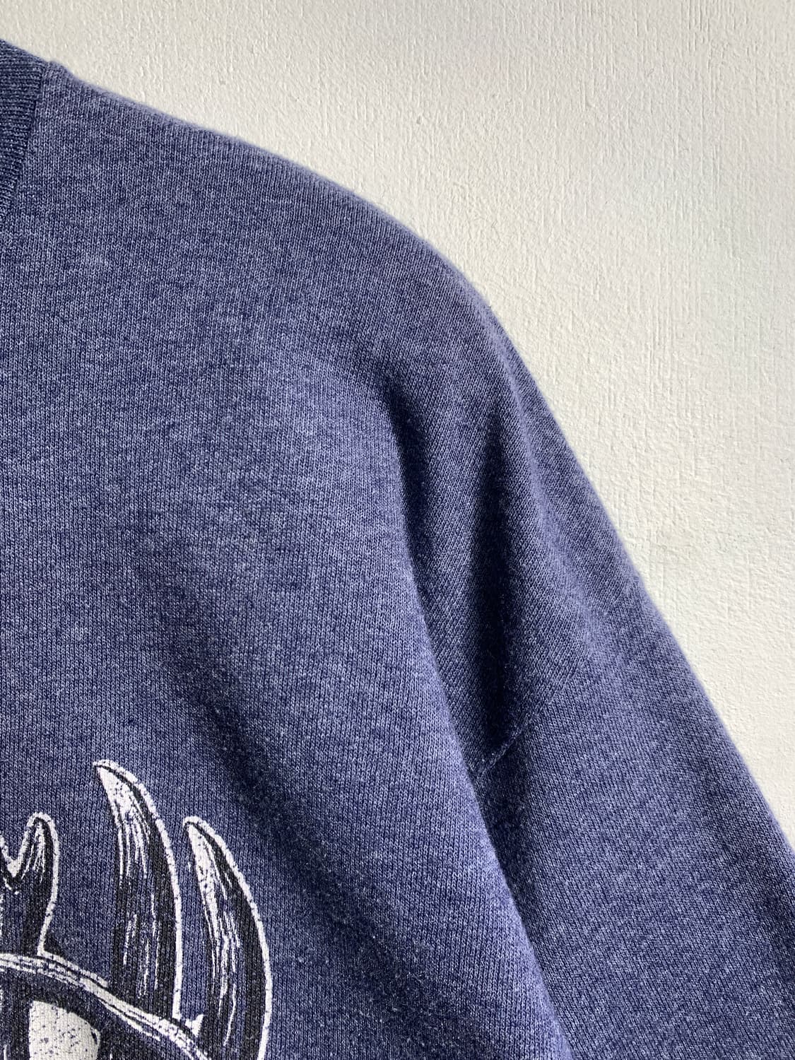 만원샵) delta 델타 빈티지 티셔츠 블루 L C244 상품이미지3