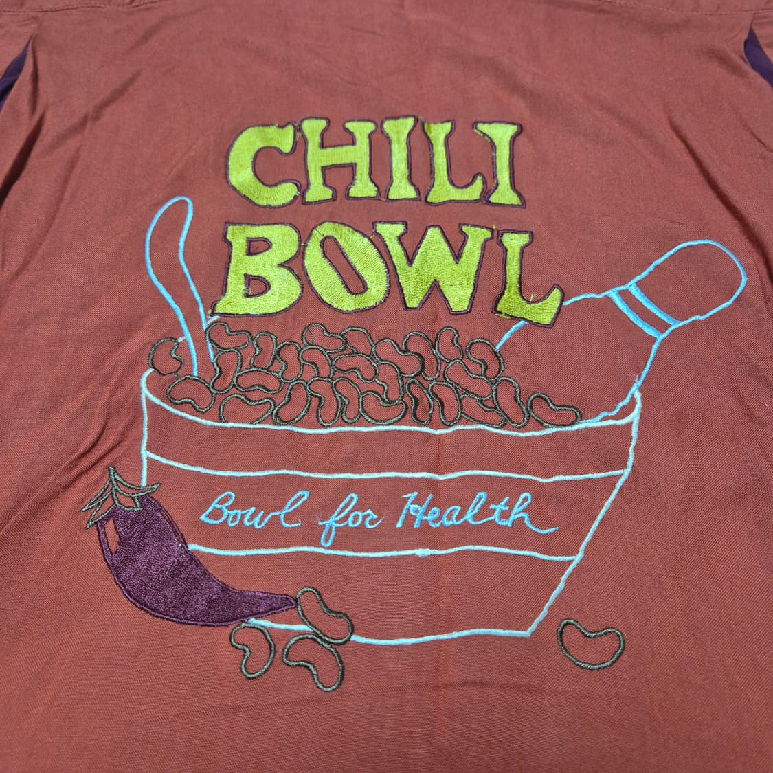 90s 빈티지 bowls over 볼링셔츠 (L) 상품이미지5