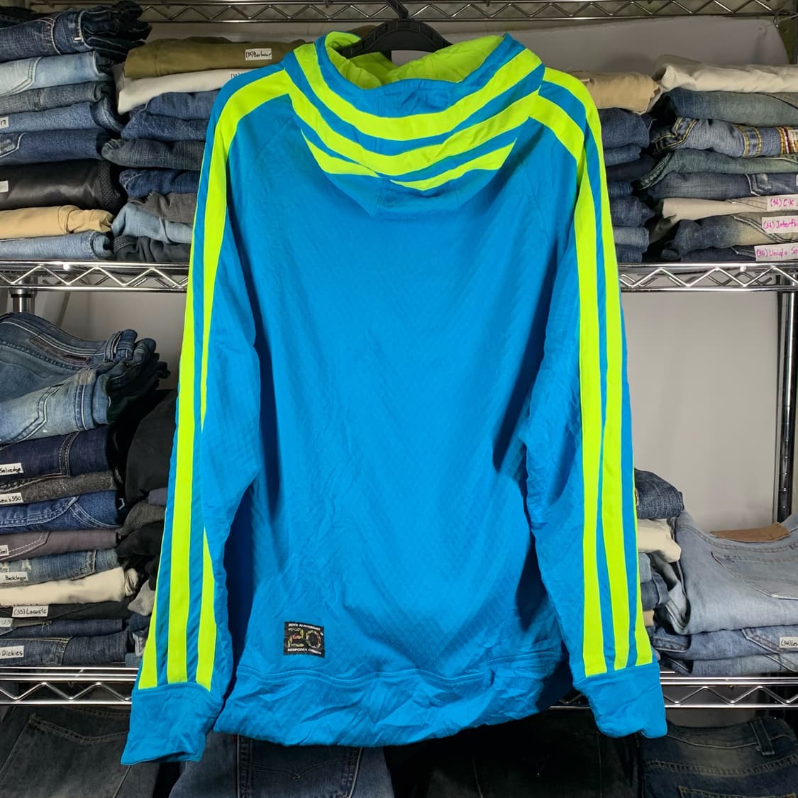 [L] 아디다스 리스폰스 쿠션 20주년 웜업 후디 상품이미지3